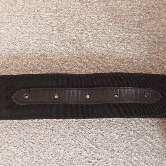 Gianni Versace Vintage Black rhinestone belt - Picture 9 of 9